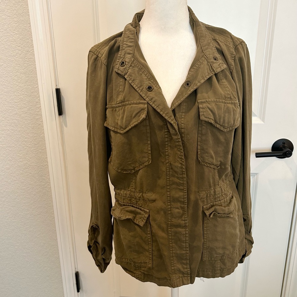 Sanctuary Olive Green Utility Jacket
